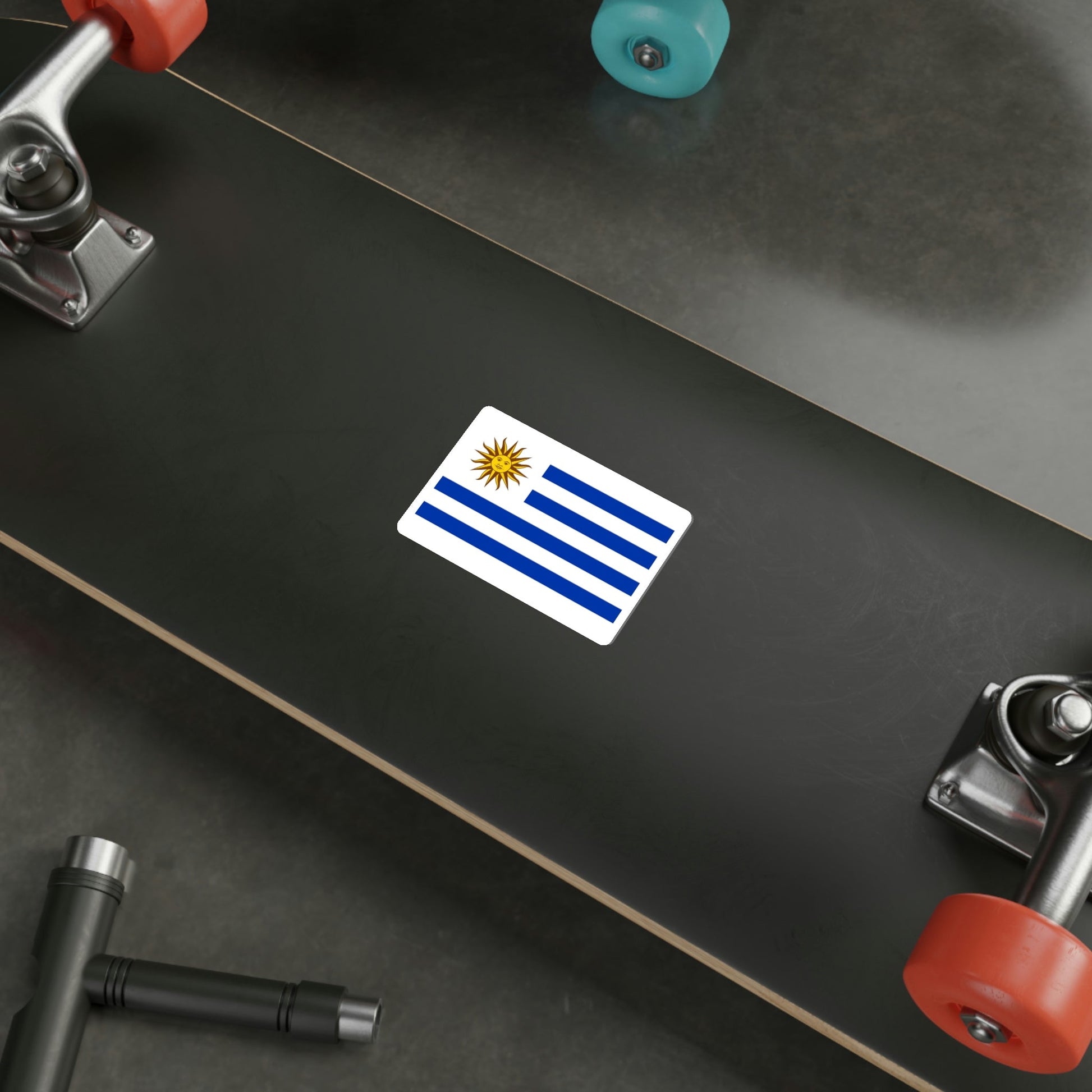 Flag of Uruguay STICKER Vinyl Die-Cut Decal-The Sticker Space