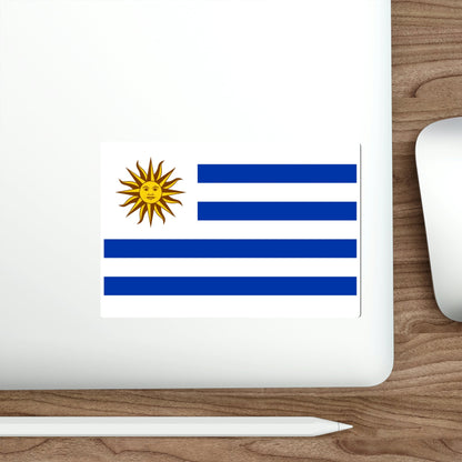 Flag of Uruguay STICKER Vinyl Die-Cut Decal-The Sticker Space