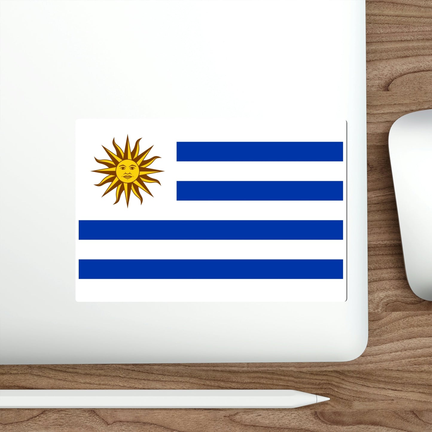 Flag of Uruguay STICKER Vinyl Die-Cut Decal-The Sticker Space