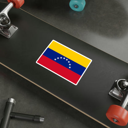 Flag of Venezuela STICKER Vinyl Die-Cut Decal-The Sticker Space