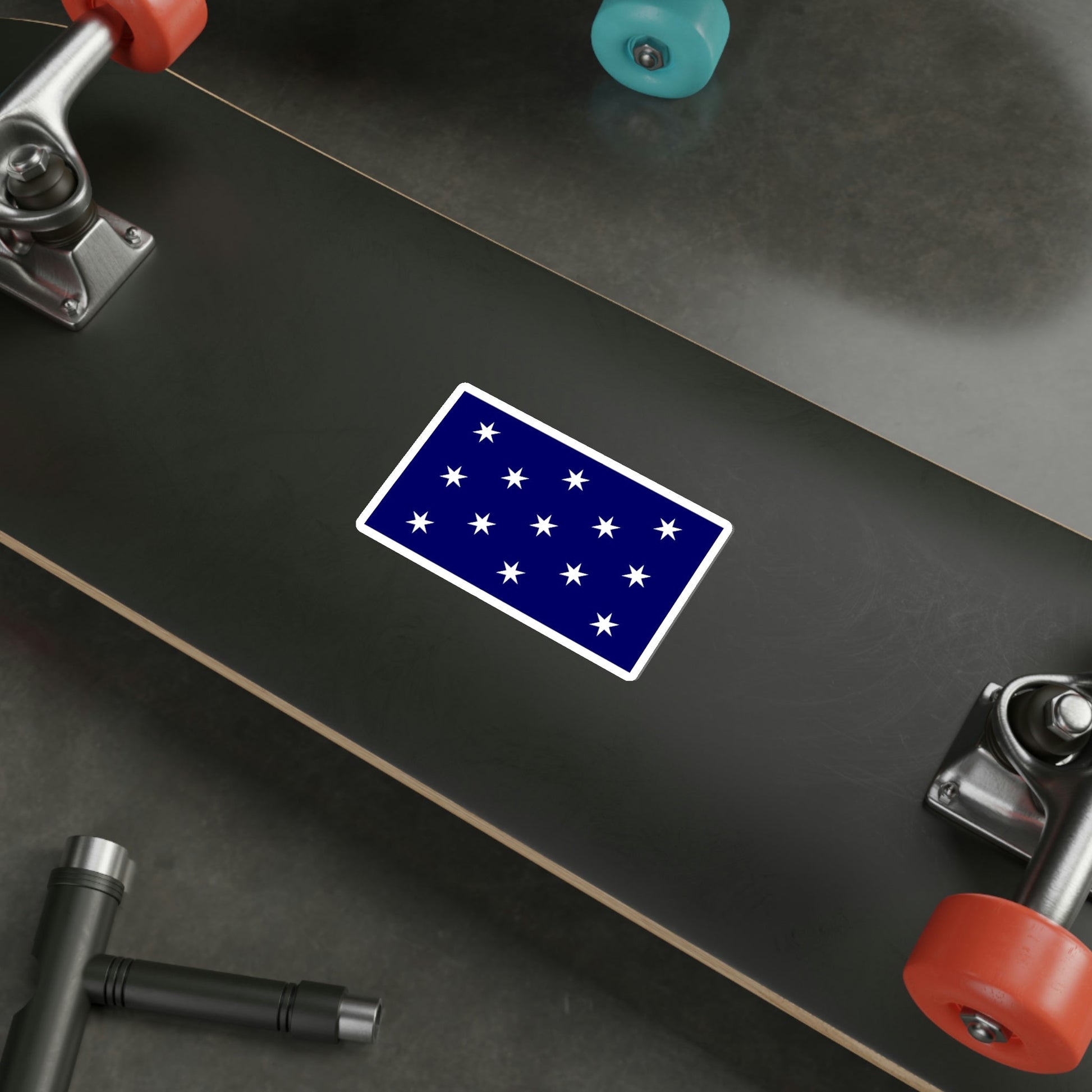 Flag of Washington New York USA STICKER Vinyl Die-Cut Decal-The Sticker Space