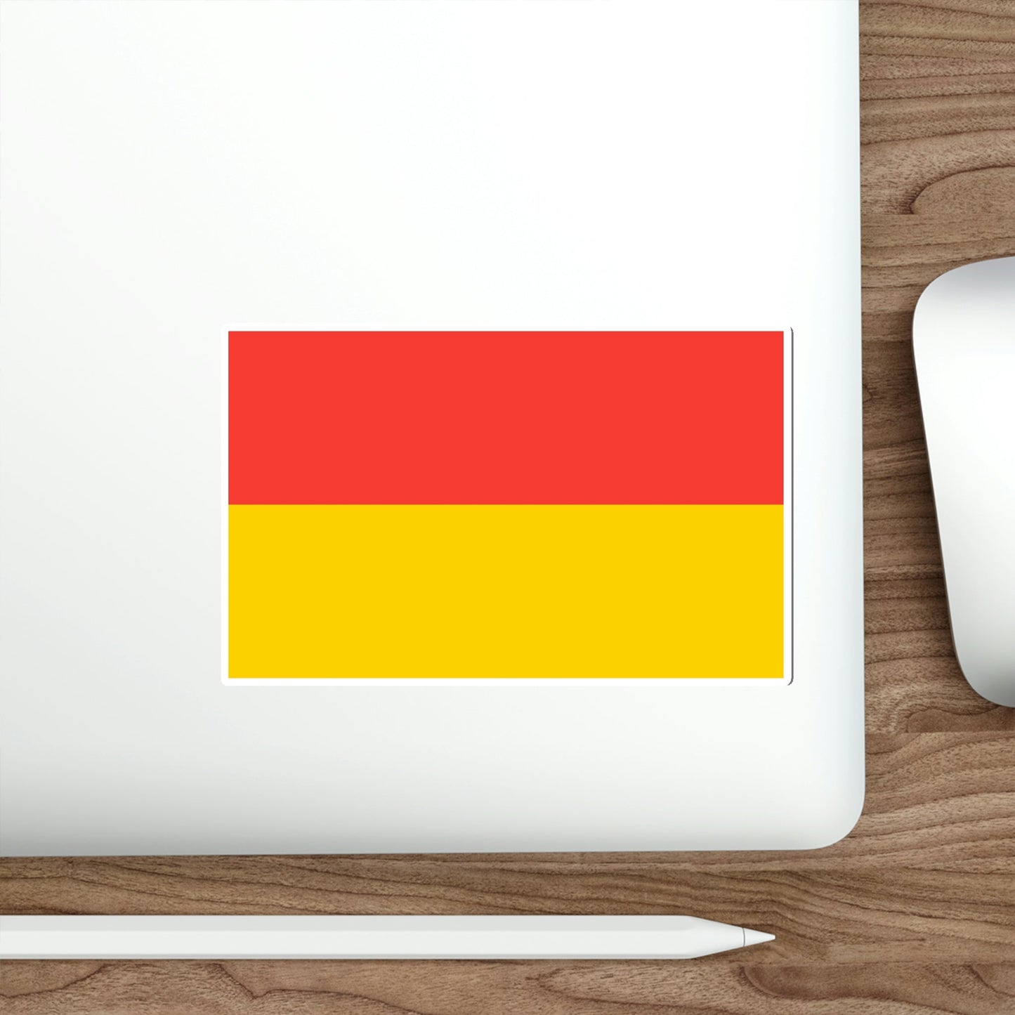 Flag of Wrocław Poland STICKER Vinyl Die-Cut Decal-The Sticker Space