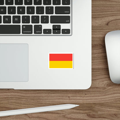 Flag of Wrocław Poland STICKER Vinyl Die-Cut Decal-The Sticker Space