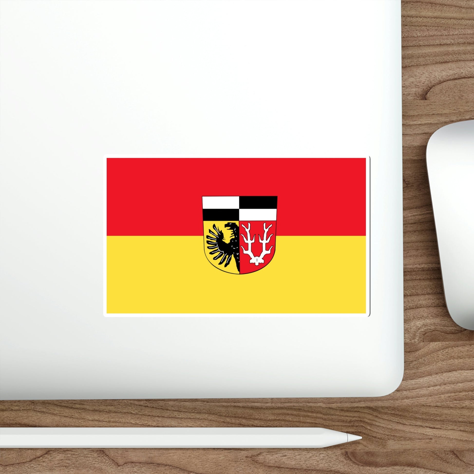 Flag of Wunsiedel Germany STICKER Vinyl Die-Cut Decal-The Sticker Space