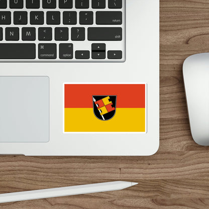 Flag of Würzburg 2 Germany STICKER Vinyl Die-Cut Decal-The Sticker Space