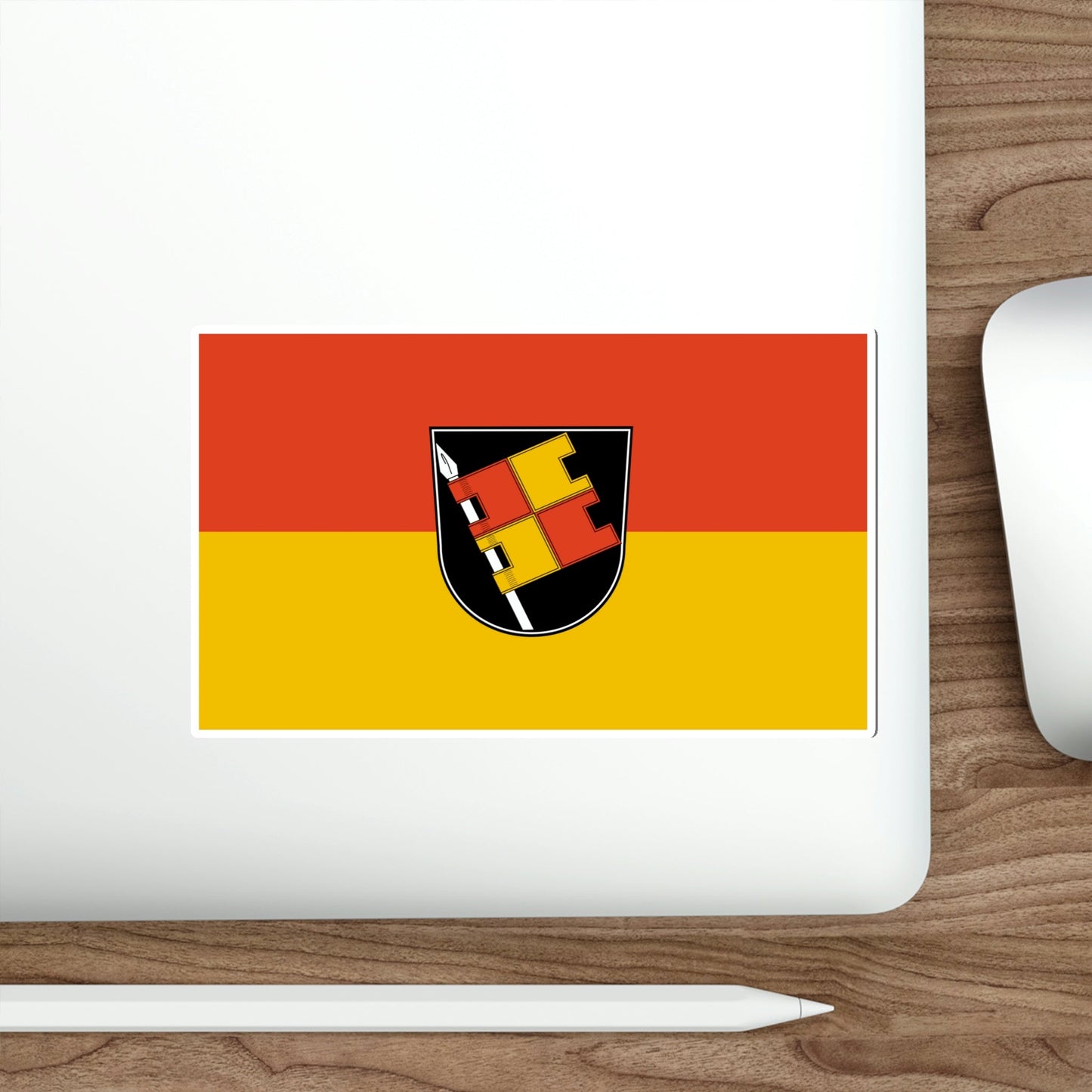 Flag of Würzburg 2 Germany STICKER Vinyl Die-Cut Decal-The Sticker Space