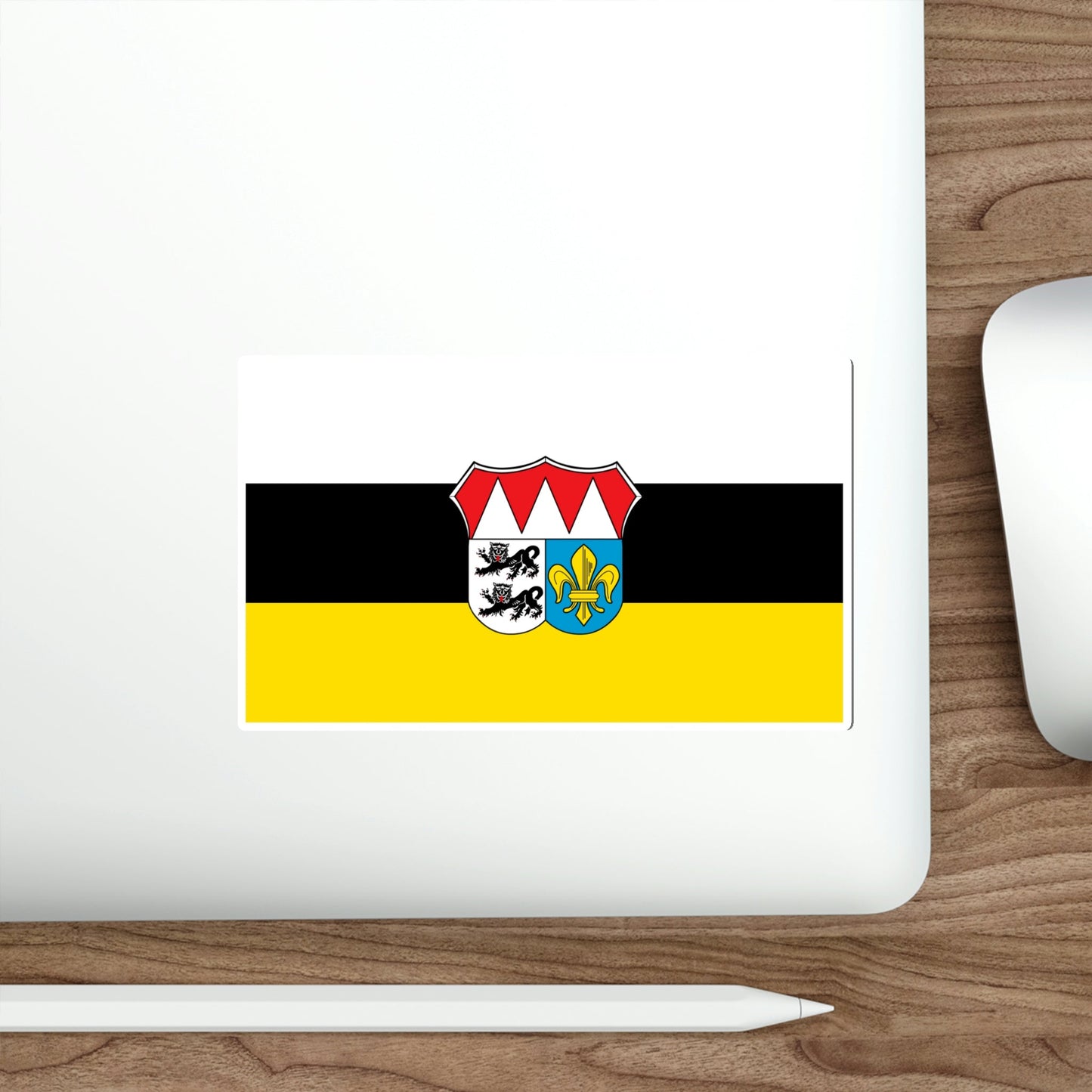 Flag of Würzburg Germany STICKER Vinyl Die-Cut Decal-The Sticker Space