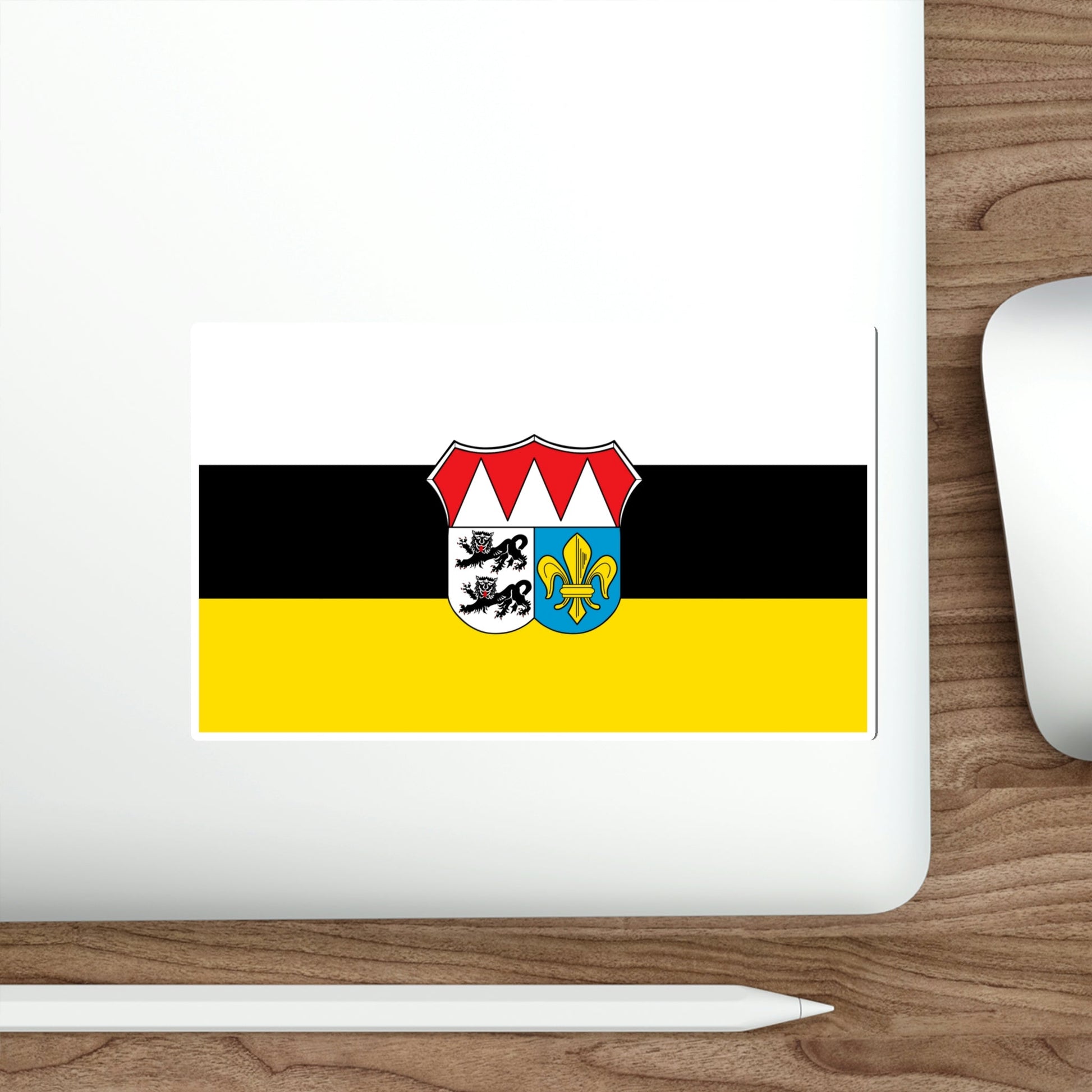 Flag of Würzburg Germany STICKER Vinyl Die-Cut Decal-The Sticker Space