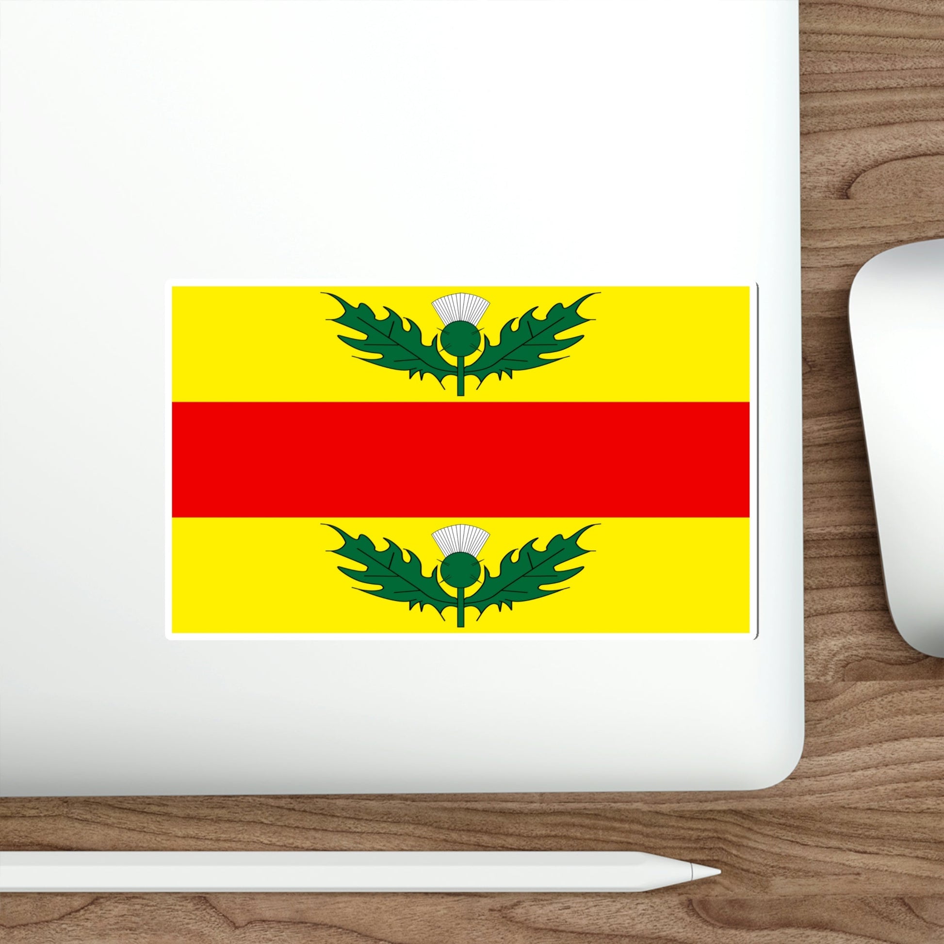 Flag of Xewkija Malta STICKER Vinyl Die-Cut Decal-The Sticker Space