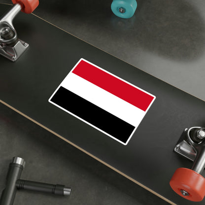 Flag of Yemen STICKER Vinyl Die-Cut Decal-The Sticker Space