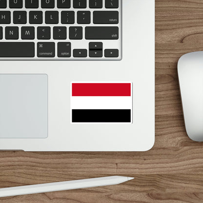 Flag of Yemen STICKER Vinyl Die-Cut Decal-The Sticker Space