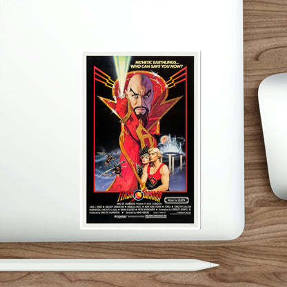 Flash Gordon 1980 Movie Poster STICKER Vinyl Die-Cut Decal-The Sticker Space