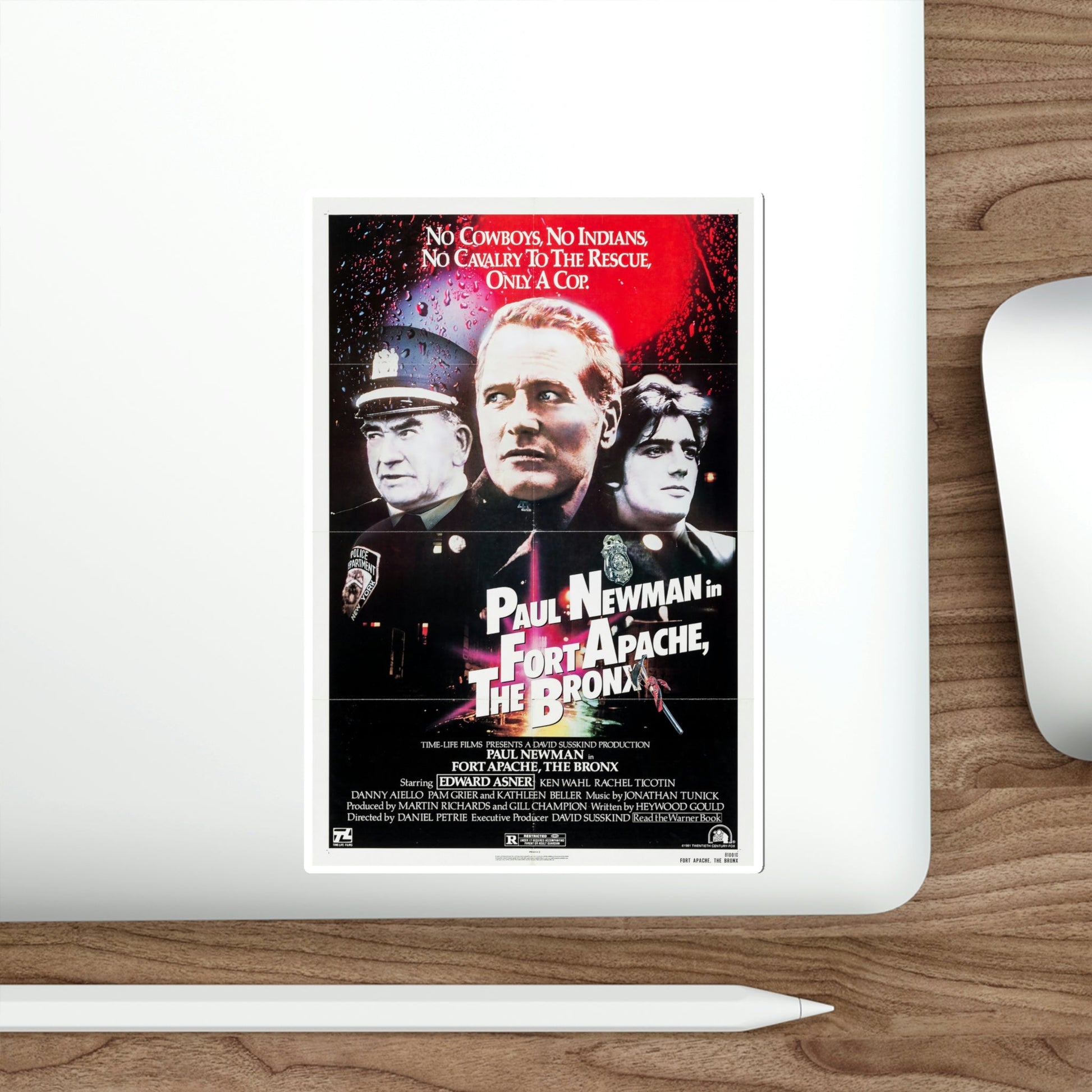 Fort Apache the Bronx 1981 Movie Poster STICKER Vinyl Die-Cut Decal-The Sticker Space