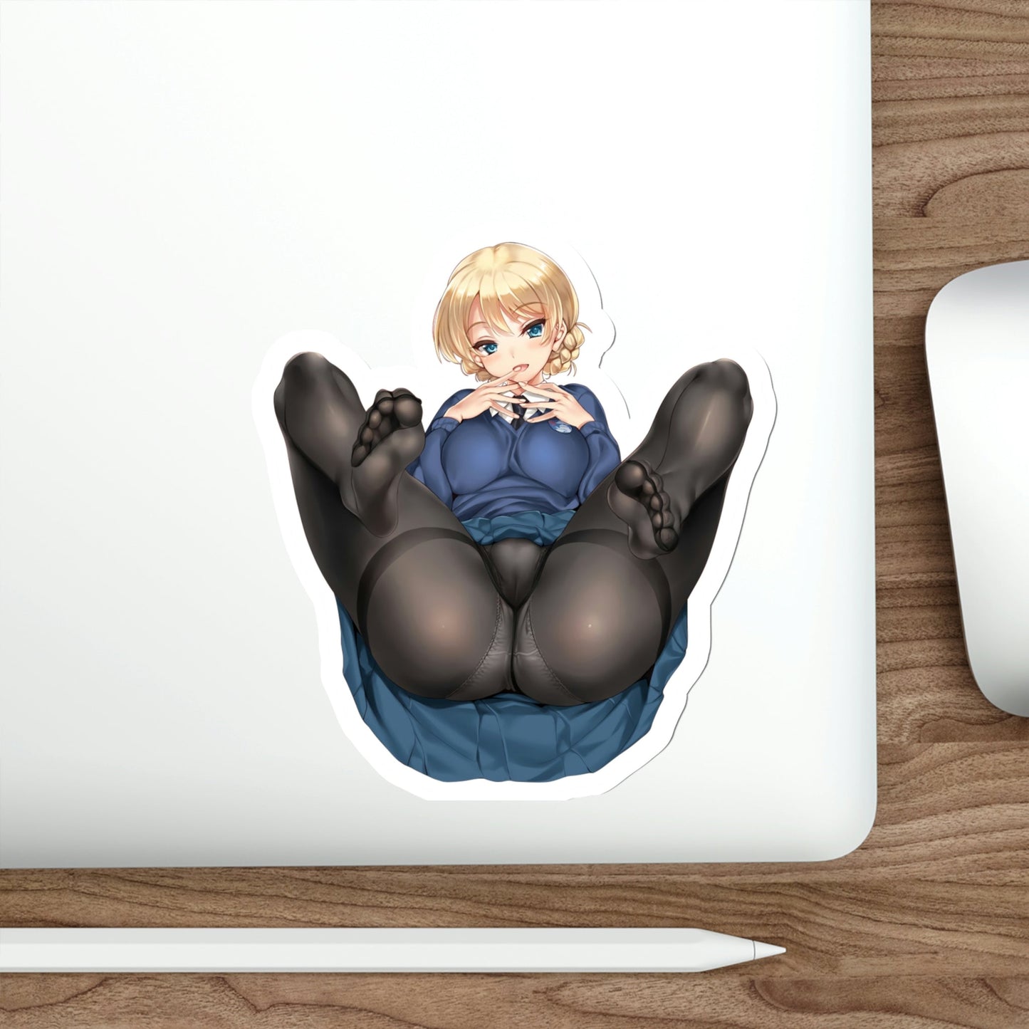 Girls und Panzer - Darjeeling (Anime/Ecchi/Waifu) STICKER Vinyl Die-Cut Decal-The Sticker Space