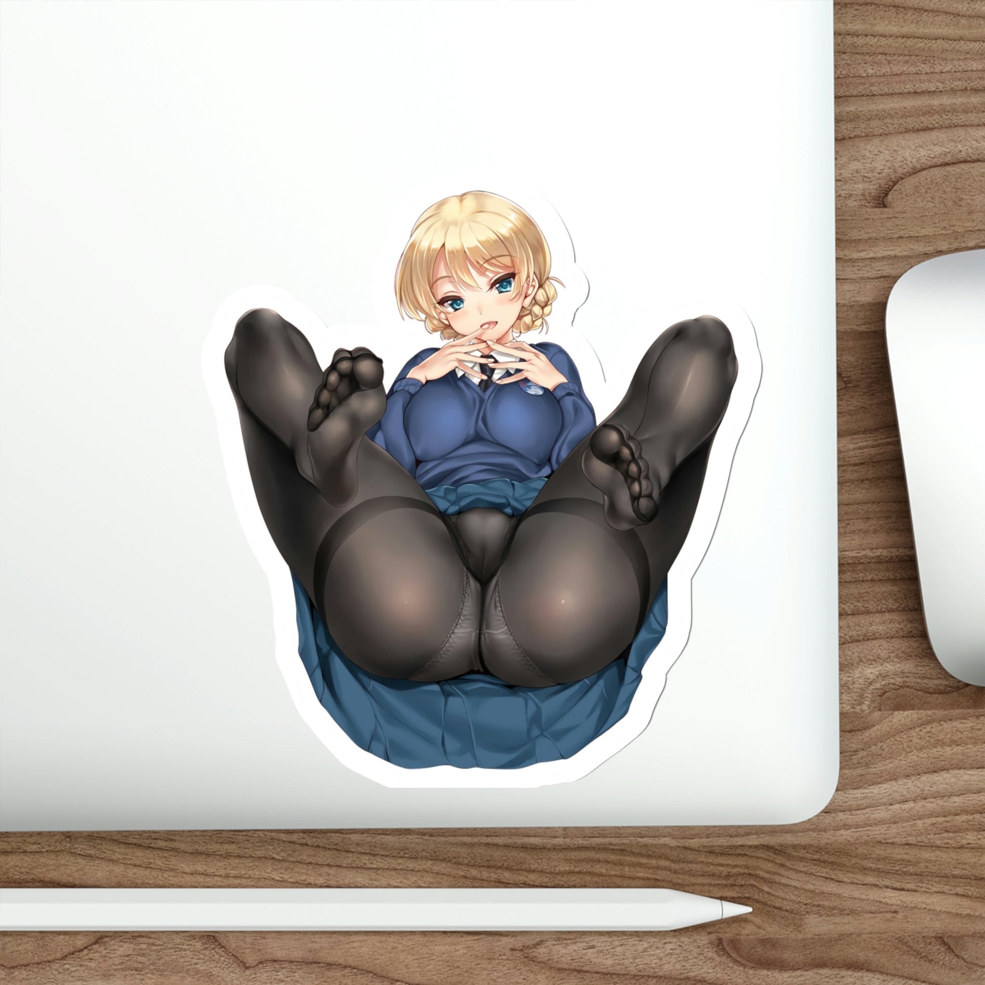 Girls und Panzer - Darjeeling (Anime/Ecchi/Waifu) STICKER Vinyl Die-Cut Decal-The Sticker Space