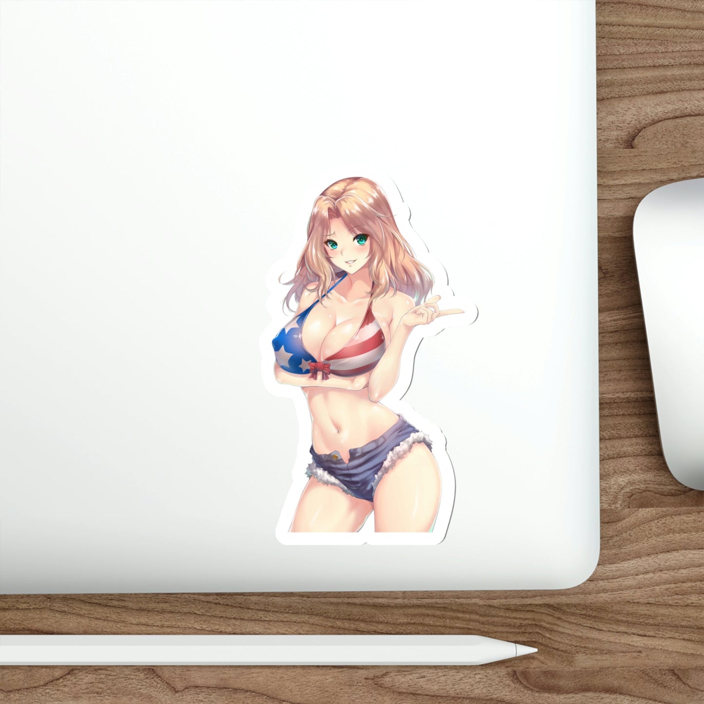 Girls und Panzer - Kay v2 (Anime/Ecchi/Waifu) STICKER Vinyl Die-Cut Decal-The Sticker Space