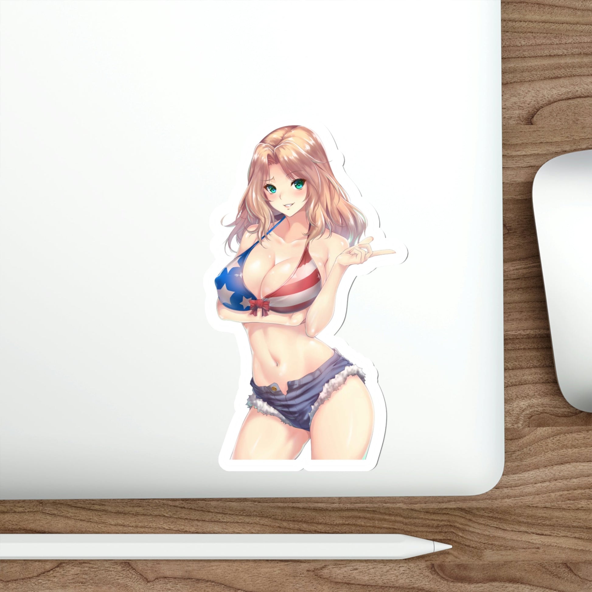 Girls und Panzer - Kay v2 (Anime/Ecchi/Waifu) STICKER Vinyl Die-Cut Decal-The Sticker Space