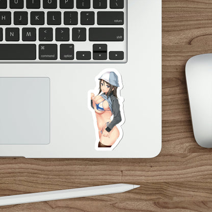 Girls und Panzer - Mika (Anime/Ecchi/Waifu) STICKER Vinyl Die-Cut Decal-The Sticker Space