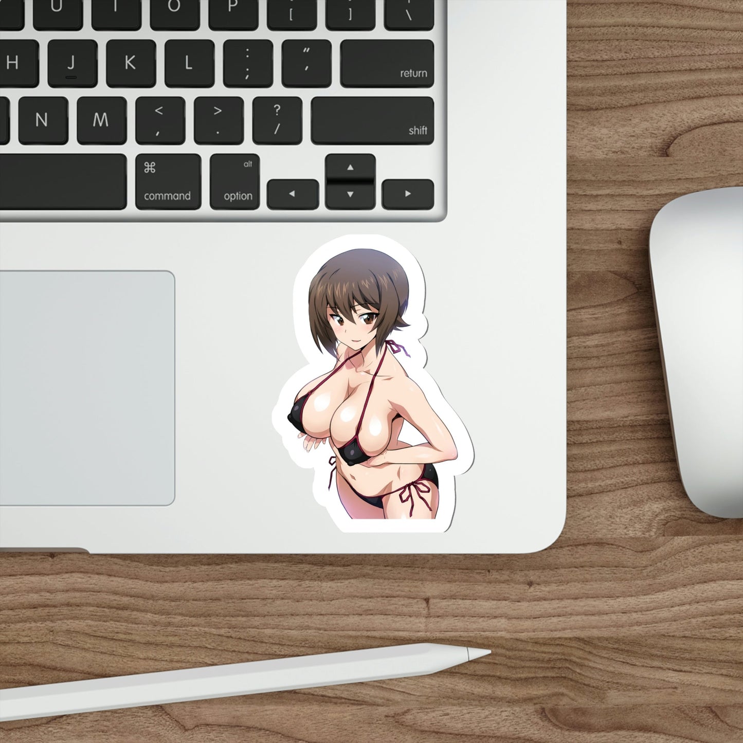 Girls und Panzer - Nishizumi Maho (Anime/Ecchi/Waifu) STICKER Vinyl Die-Cut Decal-The Sticker Space