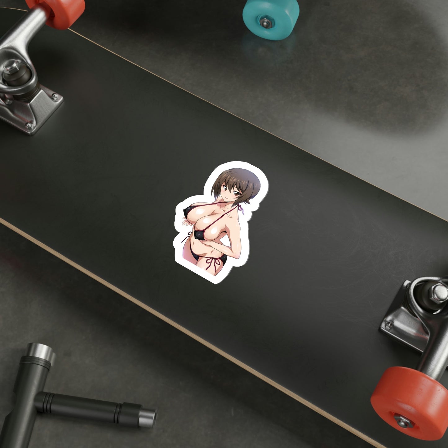 Girls und Panzer - Nishizumi Maho (Anime/Ecchi/Waifu) STICKER Vinyl Die-Cut Decal-The Sticker Space