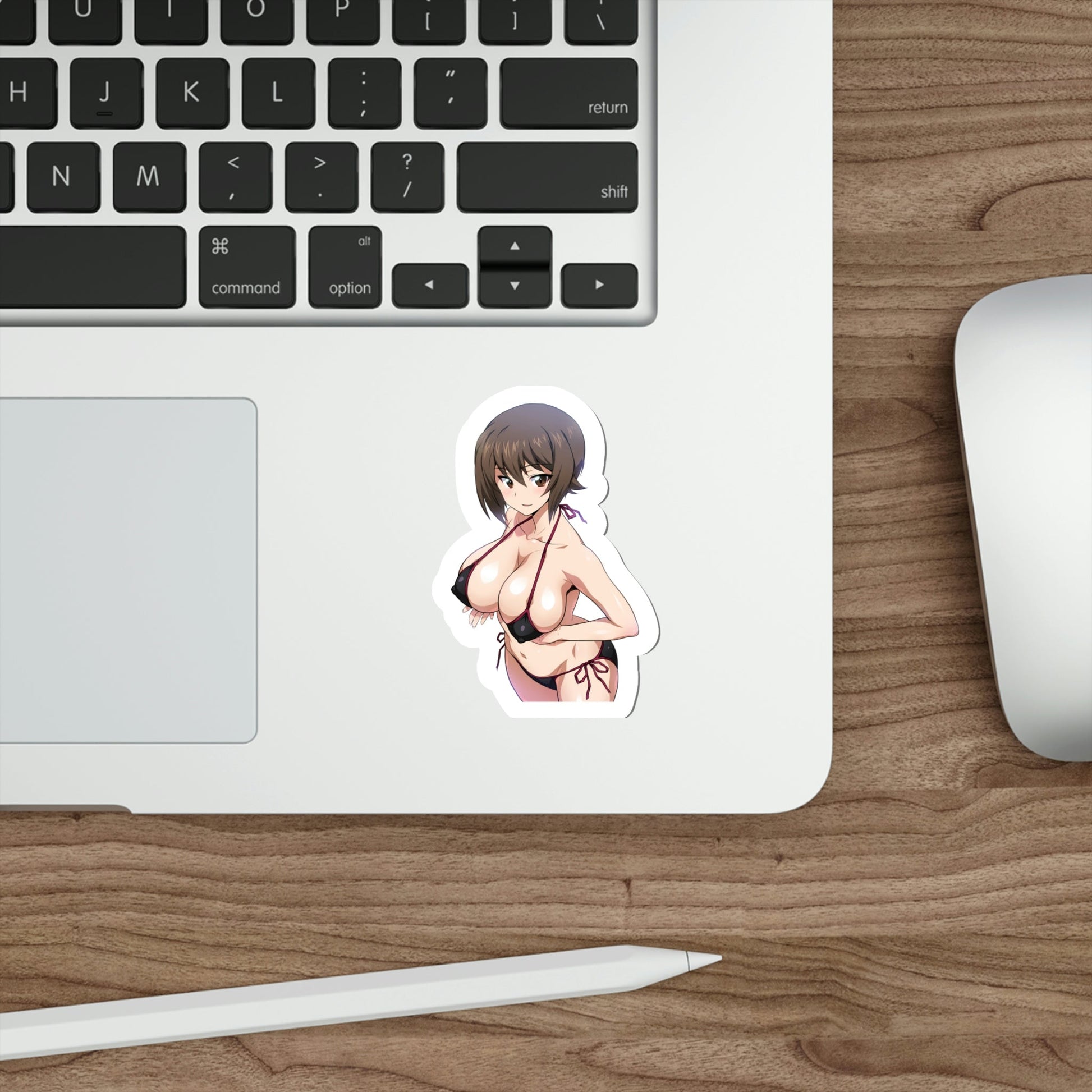 Girls und Panzer - Nishizumi Maho (Anime/Ecchi/Waifu) STICKER Vinyl Die-Cut Decal-The Sticker Space