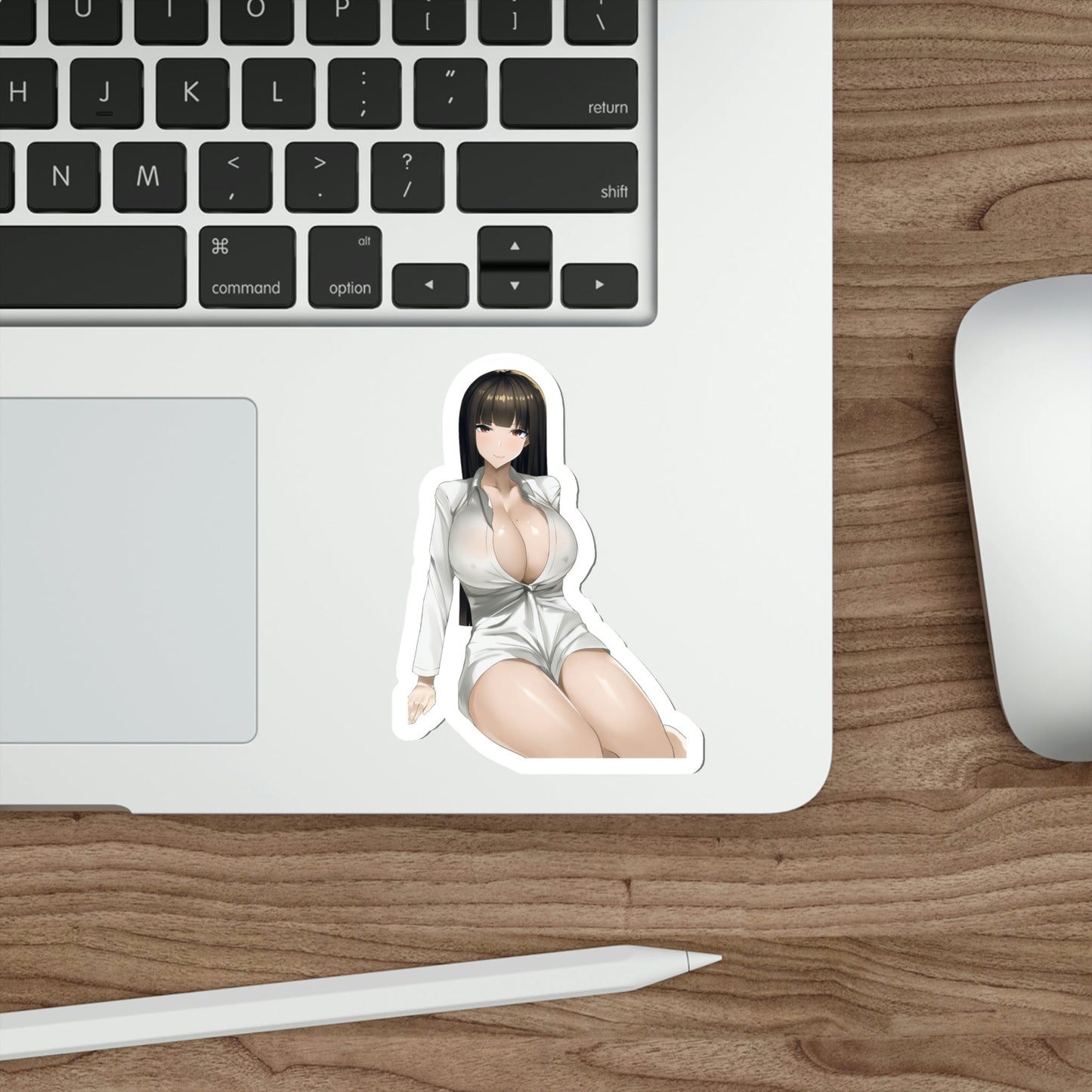 Girls und Panzer - Nishizumi Shiho (Anime/Ecchi/Waifu) STICKER Vinyl Die-Cut Decal-The Sticker Space