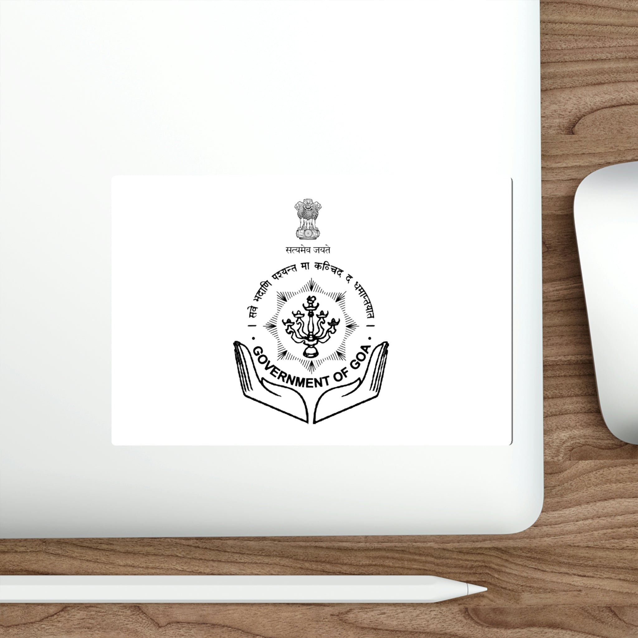 Goa Location Pin - Laptop Sticker - Dot Badges