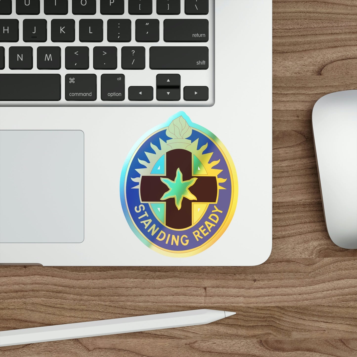 Hawley US Community Hospital (U.S. Army) Holographic STICKER Die-Cut Vinyl Decal-The Sticker Space