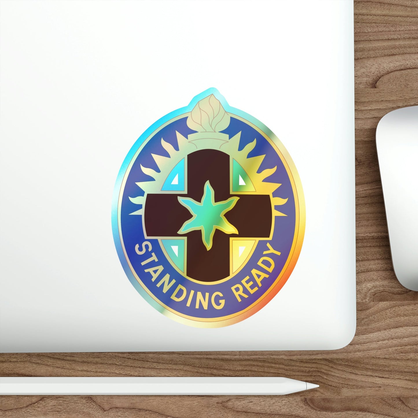 Hawley US Community Hospital (U.S. Army) Holographic STICKER Die-Cut Vinyl Decal-The Sticker Space