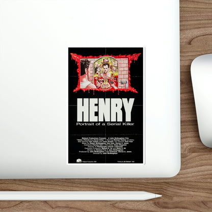 Henry Portrait of a Serial Killer 1986 Movie Poster STICKER Vinyl Die-Cut Decal-The Sticker Space