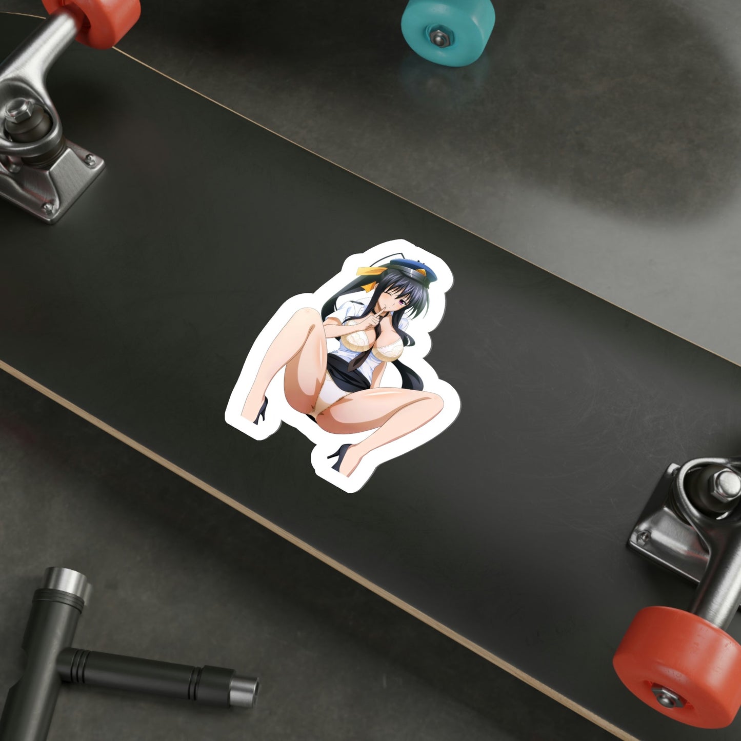 High School DxD - Akeno Himejima (Anime/Ecchi/Waifu) STICKER Vinyl Die-Cut Decal-The Sticker Space