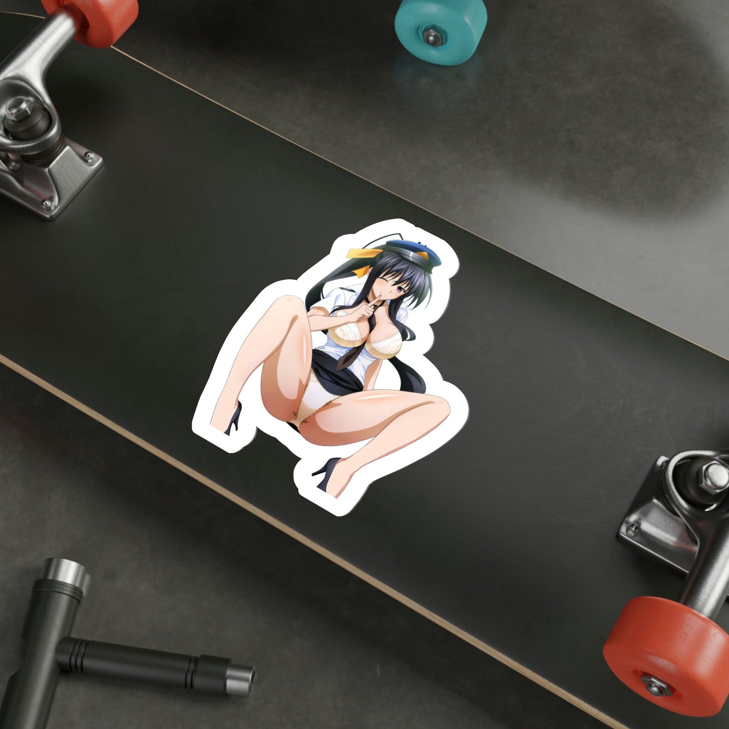 High School DxD - Akeno Himejima (Anime/Ecchi/Waifu) STICKER Vinyl Die-Cut Decal-The Sticker Space