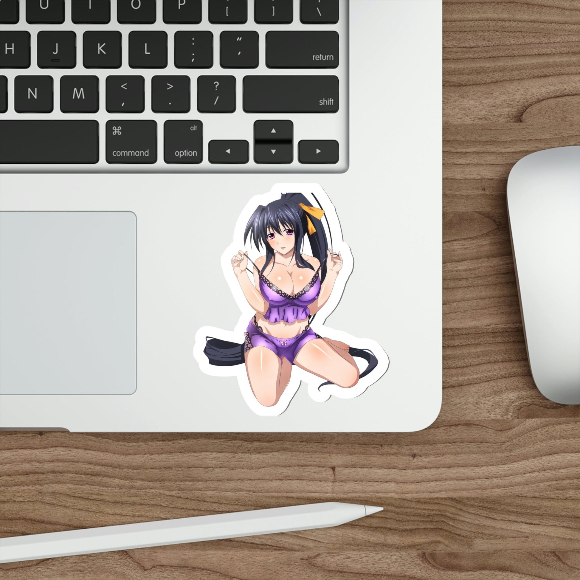 High School DxD - Akeno Himejima v2 (Anime/Ecchi/Waifu) STICKER Vinyl Die-Cut Decal-The Sticker Space