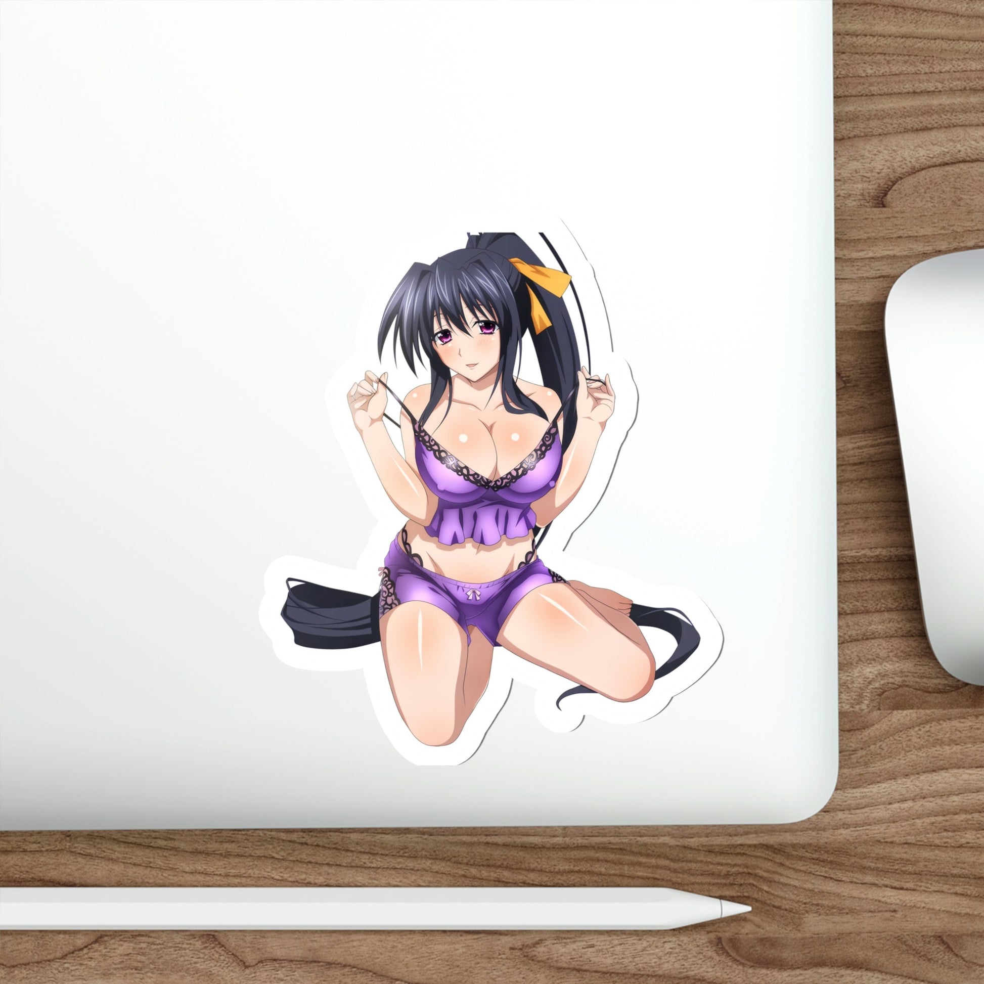 High School DxD - Akeno Himejima v2 (Anime/Ecchi/Waifu) STICKER Vinyl Die-Cut Decal-The Sticker Space