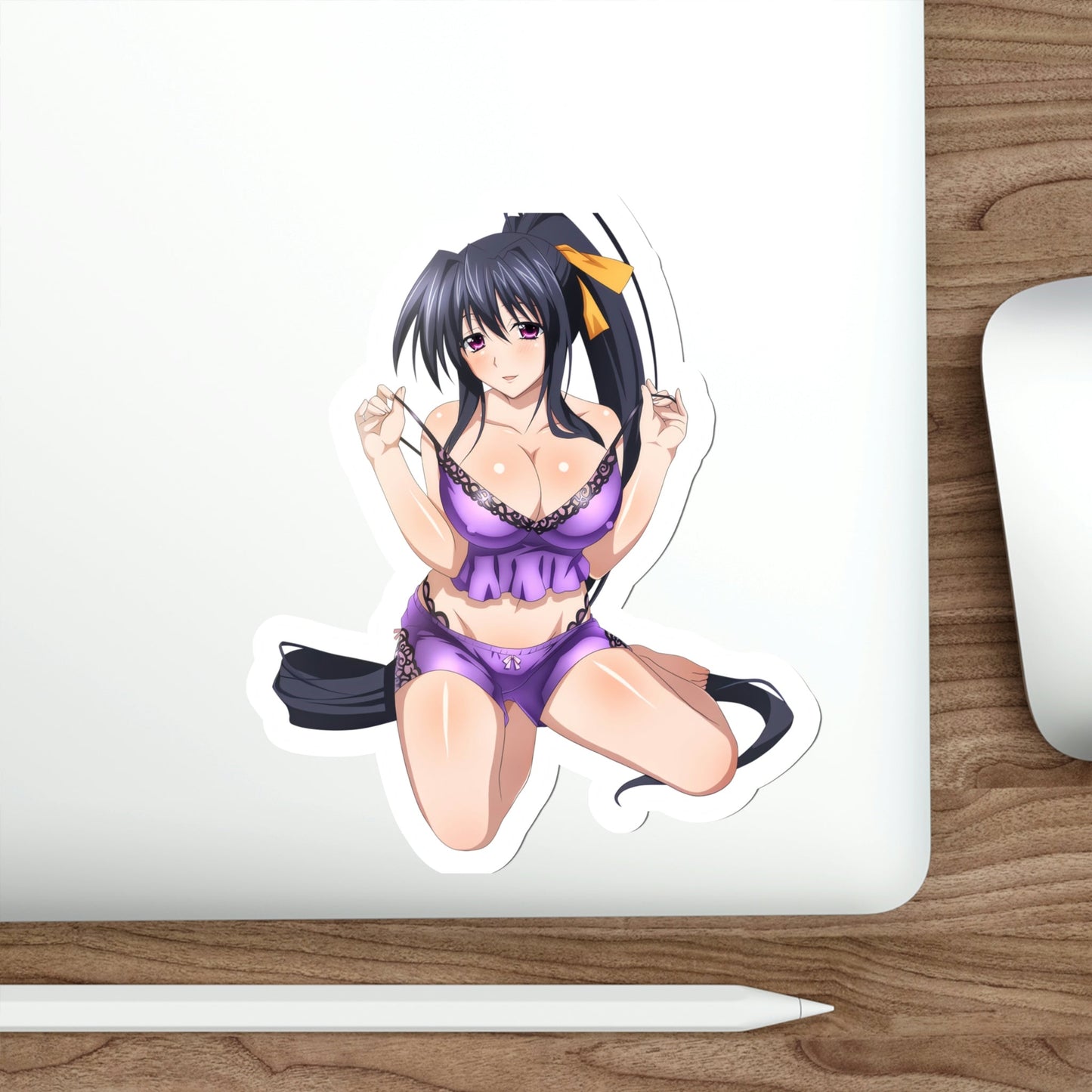 High School DxD - Akeno Himejima v2 (Anime/Ecchi/Waifu) STICKER Vinyl Die-Cut Decal-The Sticker Space