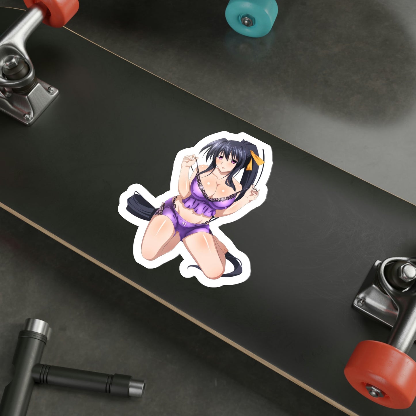 High School DxD - Akeno Himejima v2 (Anime/Ecchi/Waifu) STICKER Vinyl Die-Cut Decal-The Sticker Space