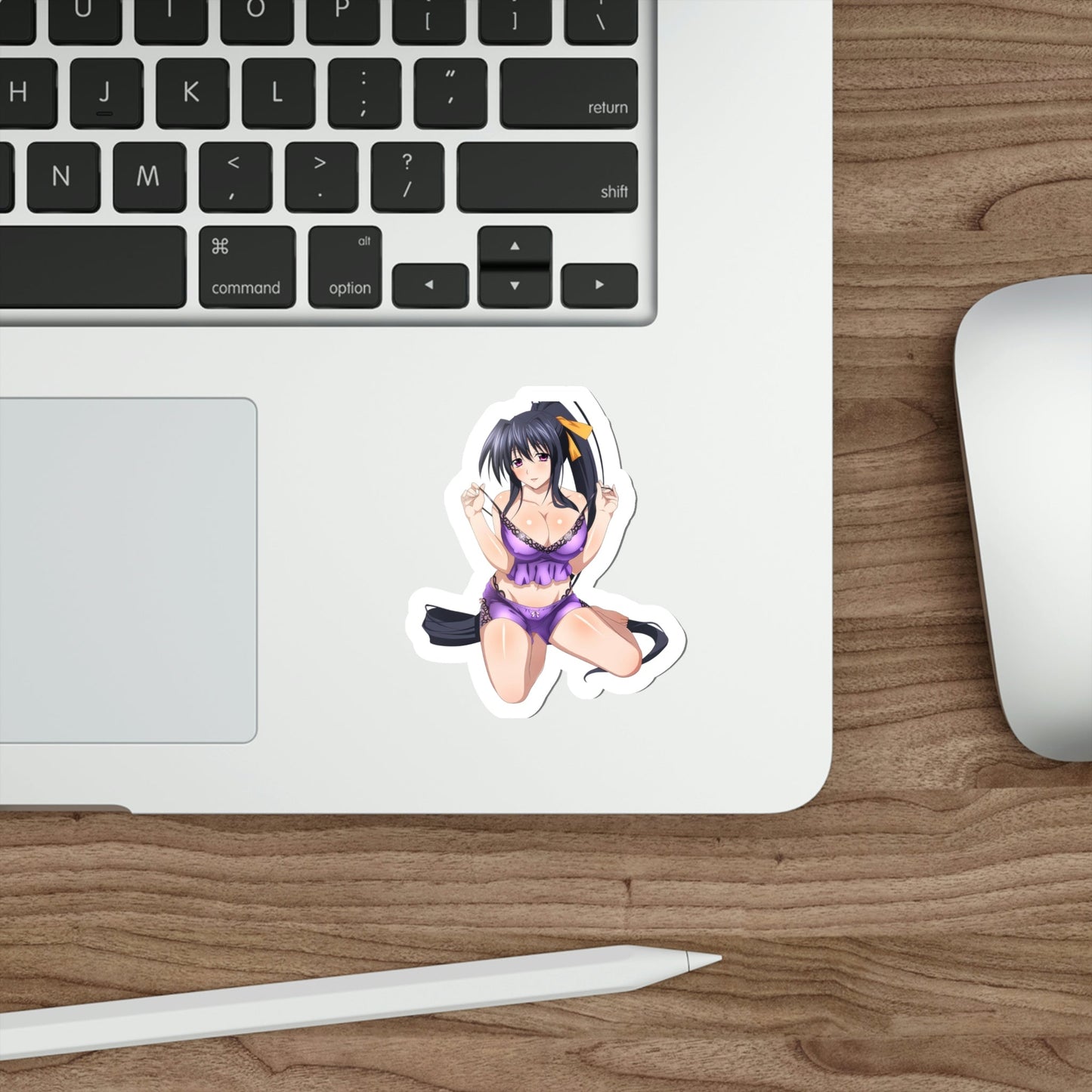 High School DxD - Akeno Himejima v2 (Anime/Ecchi/Waifu) STICKER Vinyl Die-Cut Decal-The Sticker Space