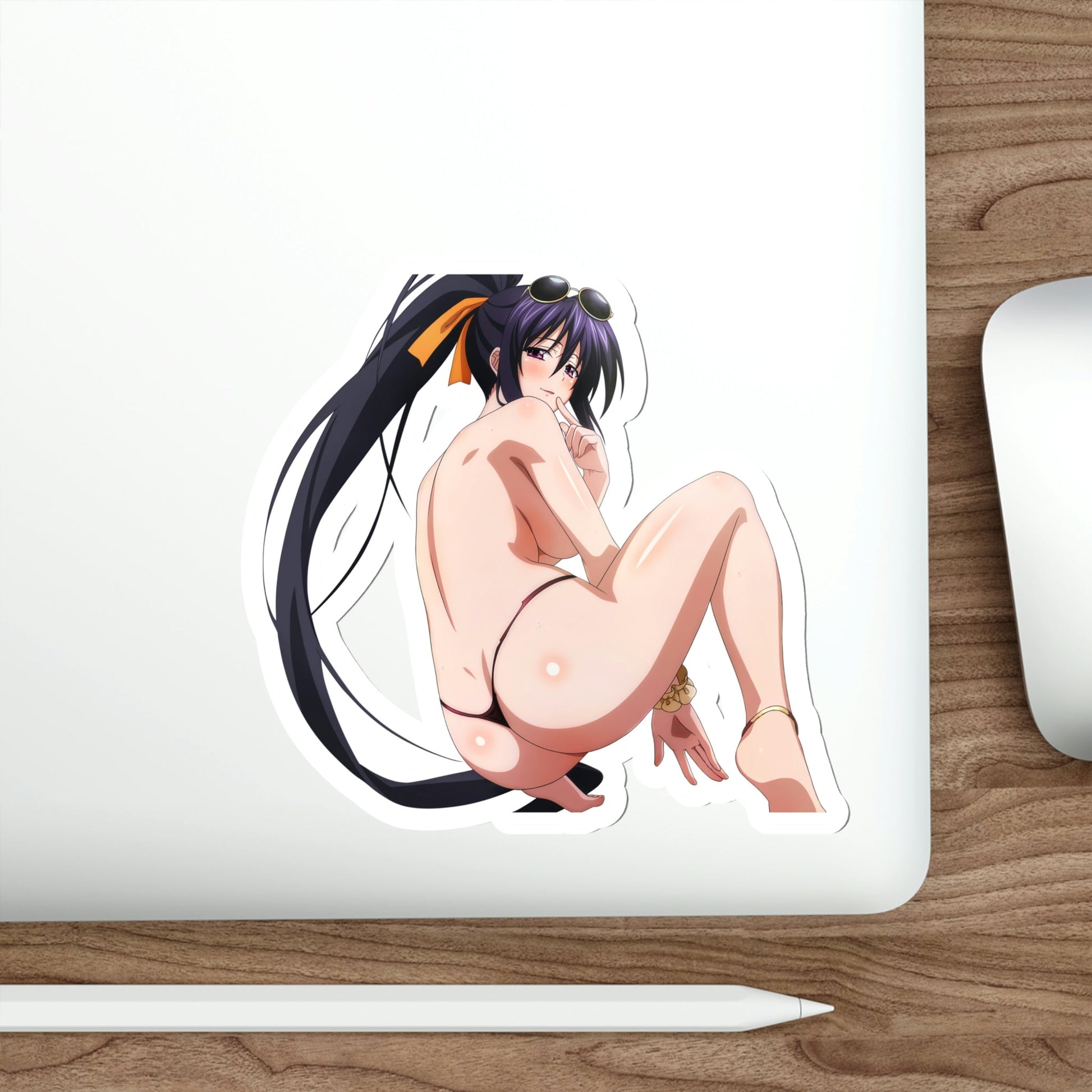 High School DxD - Akeno Himejima v3 (Anime/Ecchi/Waifu) STICKER Vinyl Die-Cut Decal-The Sticker Space