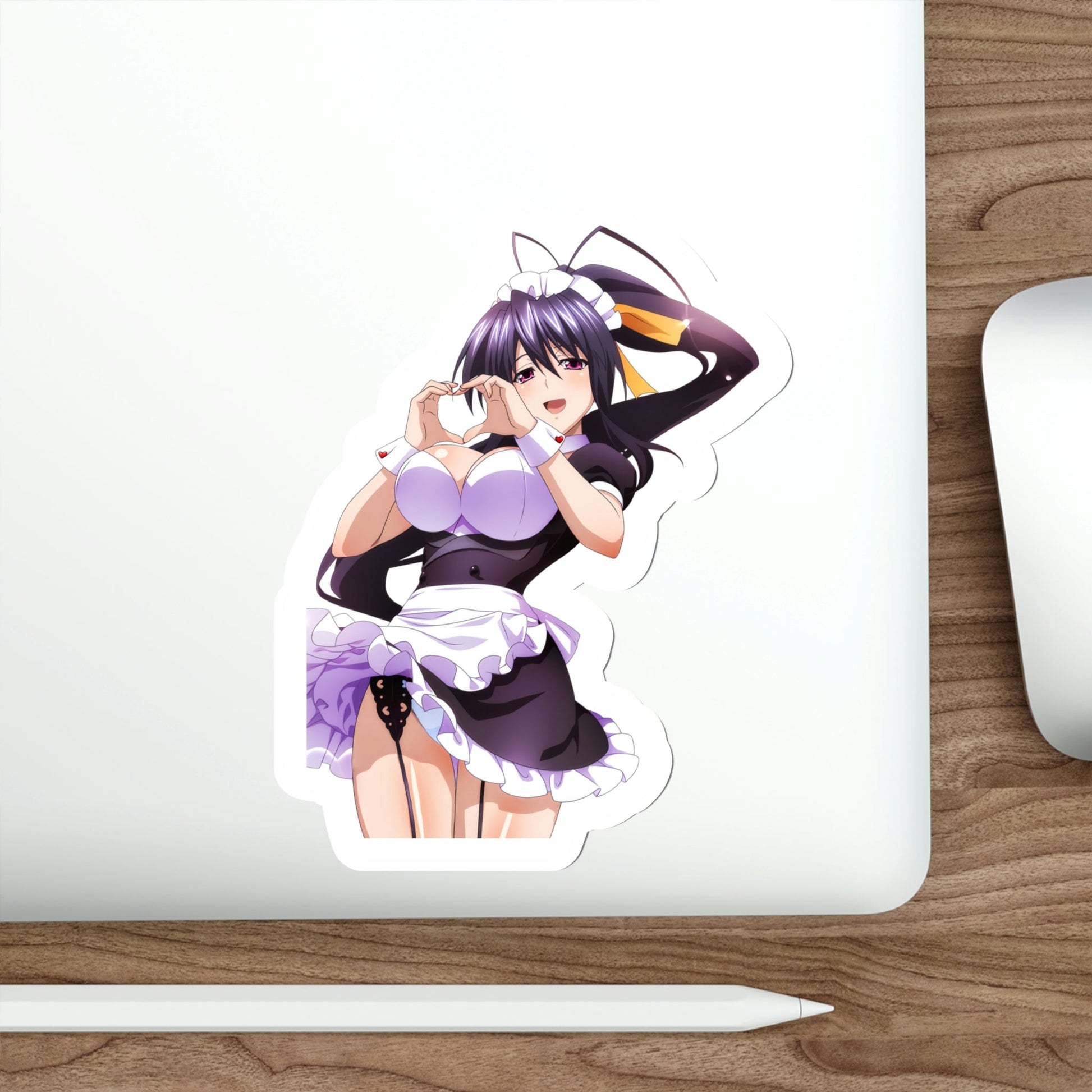 High School DxD - Akeno Himejima v4 (Anime/Ecchi/Waifu) STICKER Vinyl Die-Cut Decal-The Sticker Space