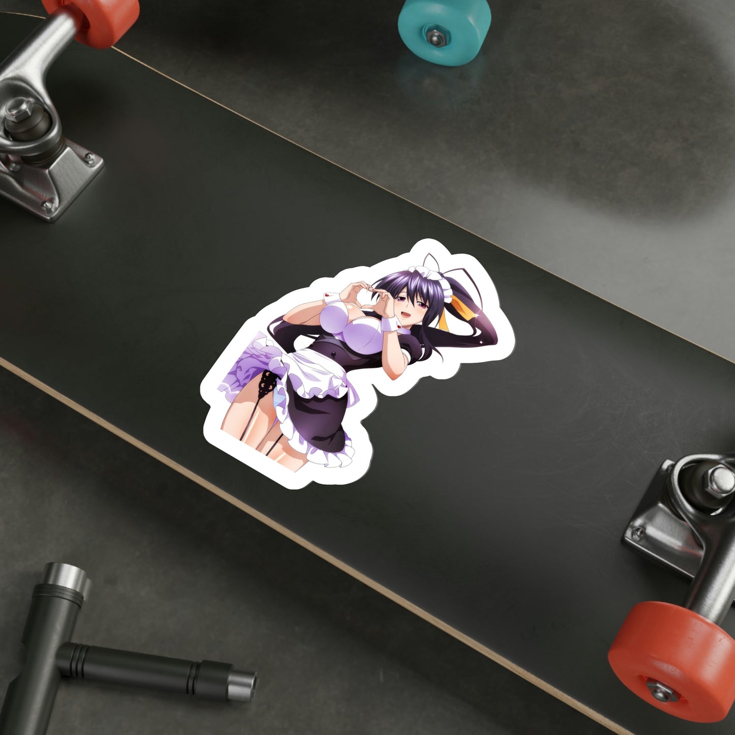 High School DxD - Akeno Himejima v4 (Anime/Ecchi/Waifu) STICKER Vinyl Die-Cut Decal-The Sticker Space