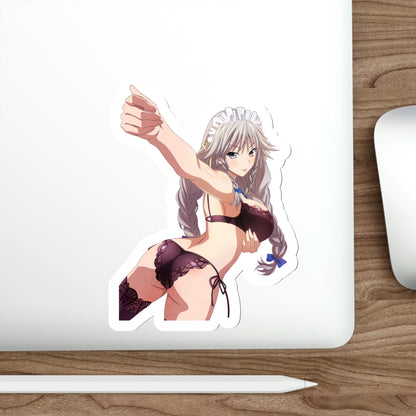 High School DxD - Grayfia Lucifuge v3 (Anime/Ecchi/Waifu) STICKER Vinyl Die-Cut Decal-The Sticker Space