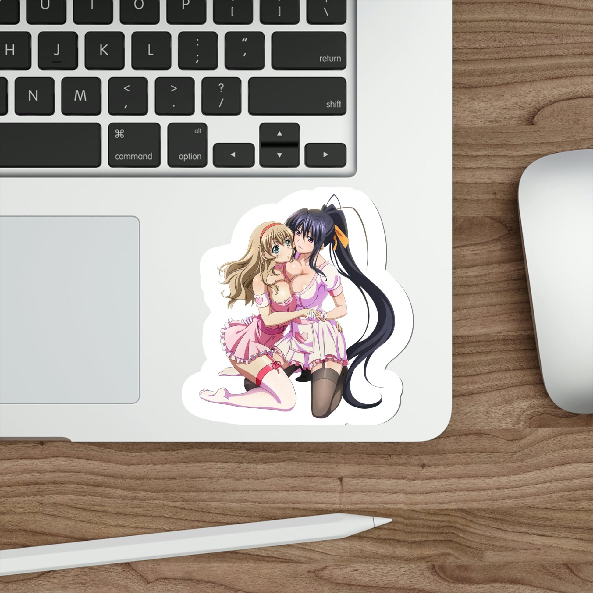 High School DxD - Ikkitousen - Himejima Akeno, Sonken Chuubou (Anime/Ecchi/Waifu) STICKER Vinyl Die-Cut Decal-The Sticker Space