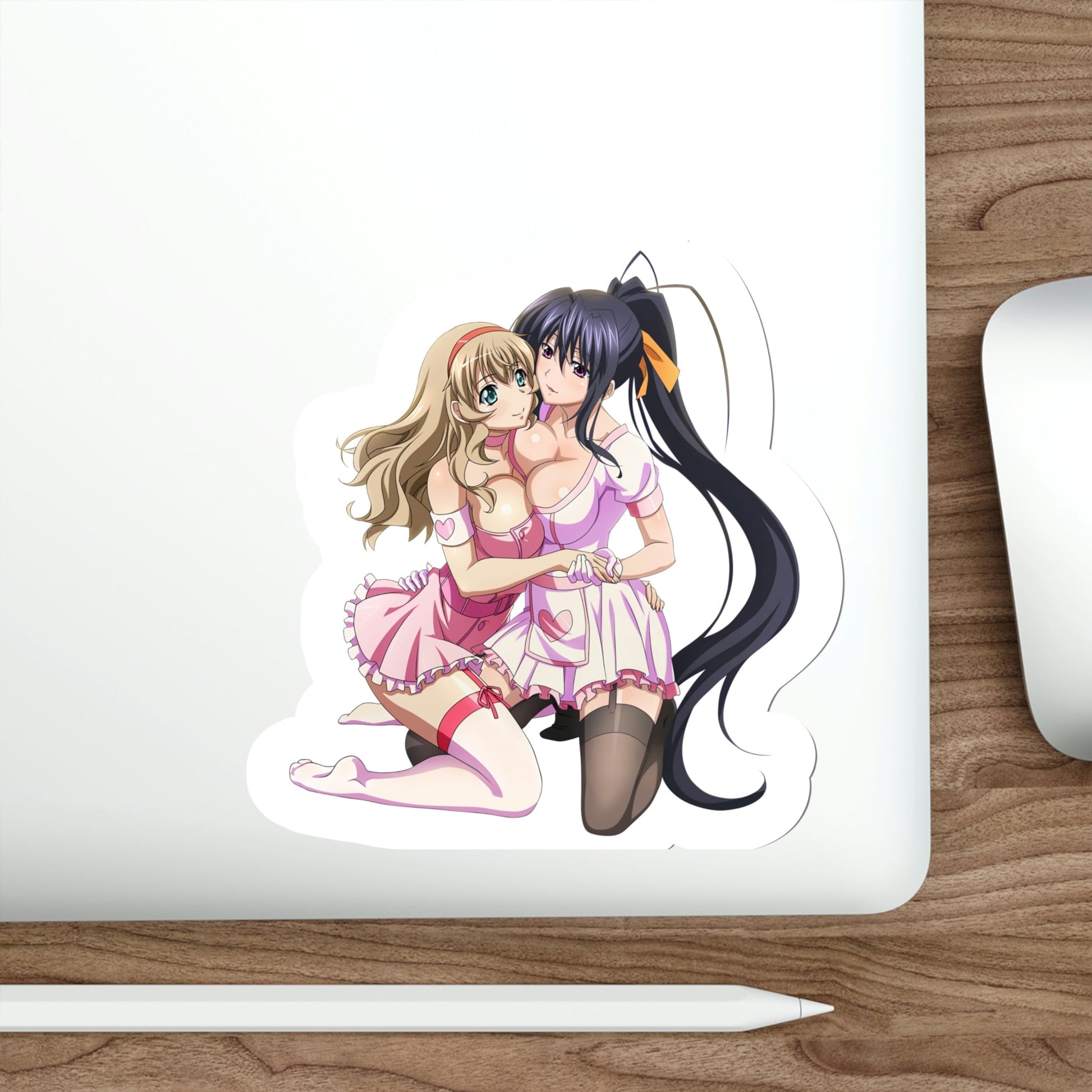 High School DxD - Ikkitousen - Himejima Akeno, Sonken Chuubou (Anime/Ecchi/Waifu) STICKER Vinyl Die-Cut Decal-The Sticker Space