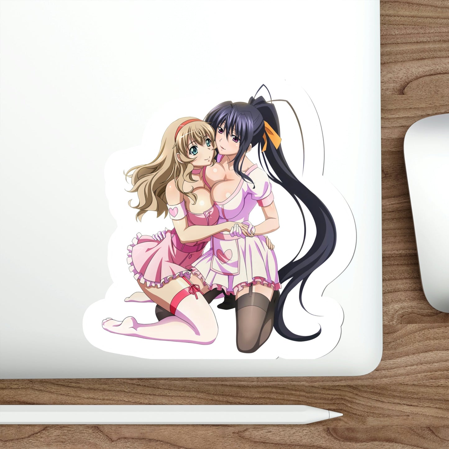 High School DxD - Ikkitousen - Himejima Akeno, Sonken Chuubou (Anime/Ecchi/Waifu) STICKER Vinyl Die-Cut Decal-The Sticker Space