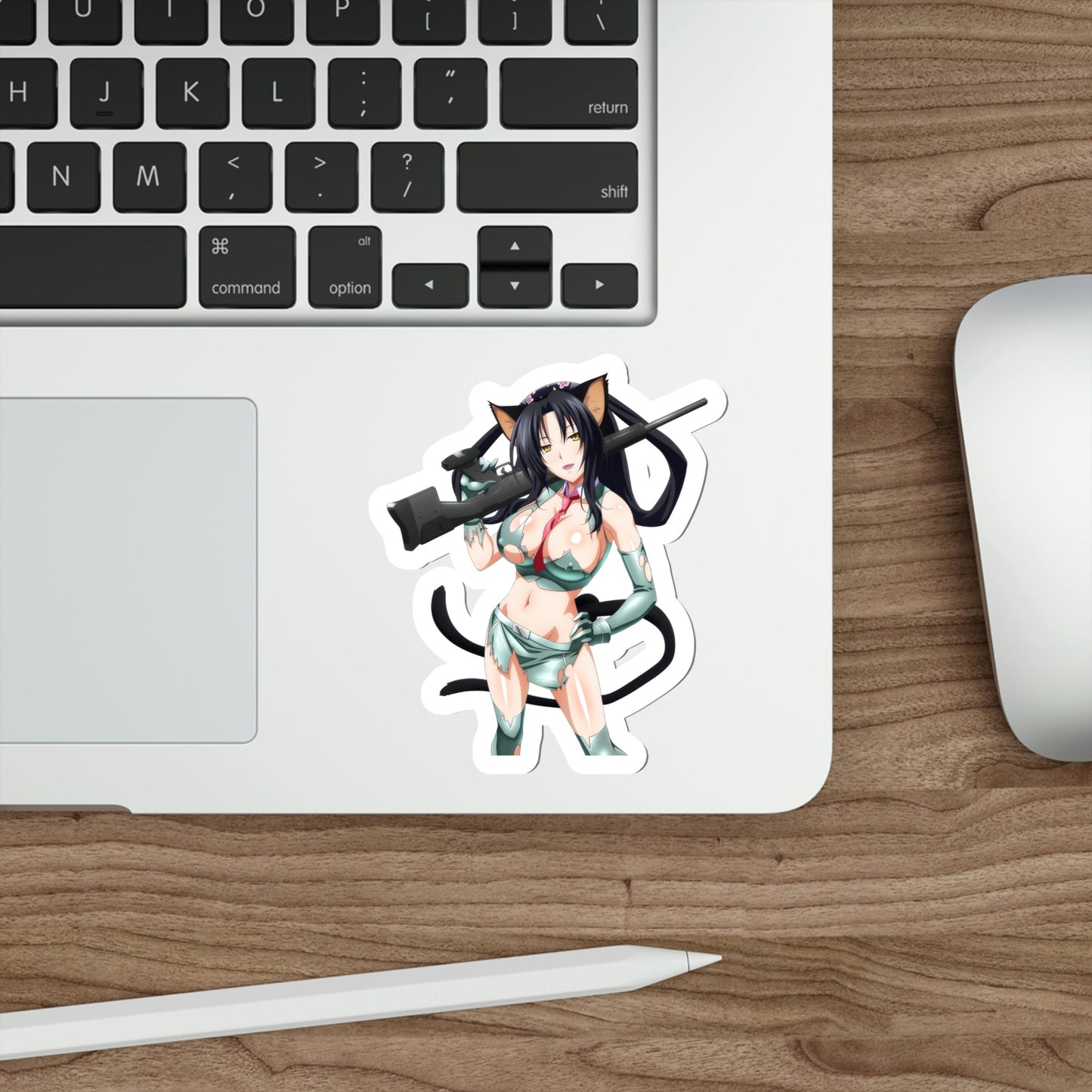 High School DxD - Kuroka (Anime/Ecchi/Waifu) STICKER Vinyl Die-Cut Decal-The Sticker Space