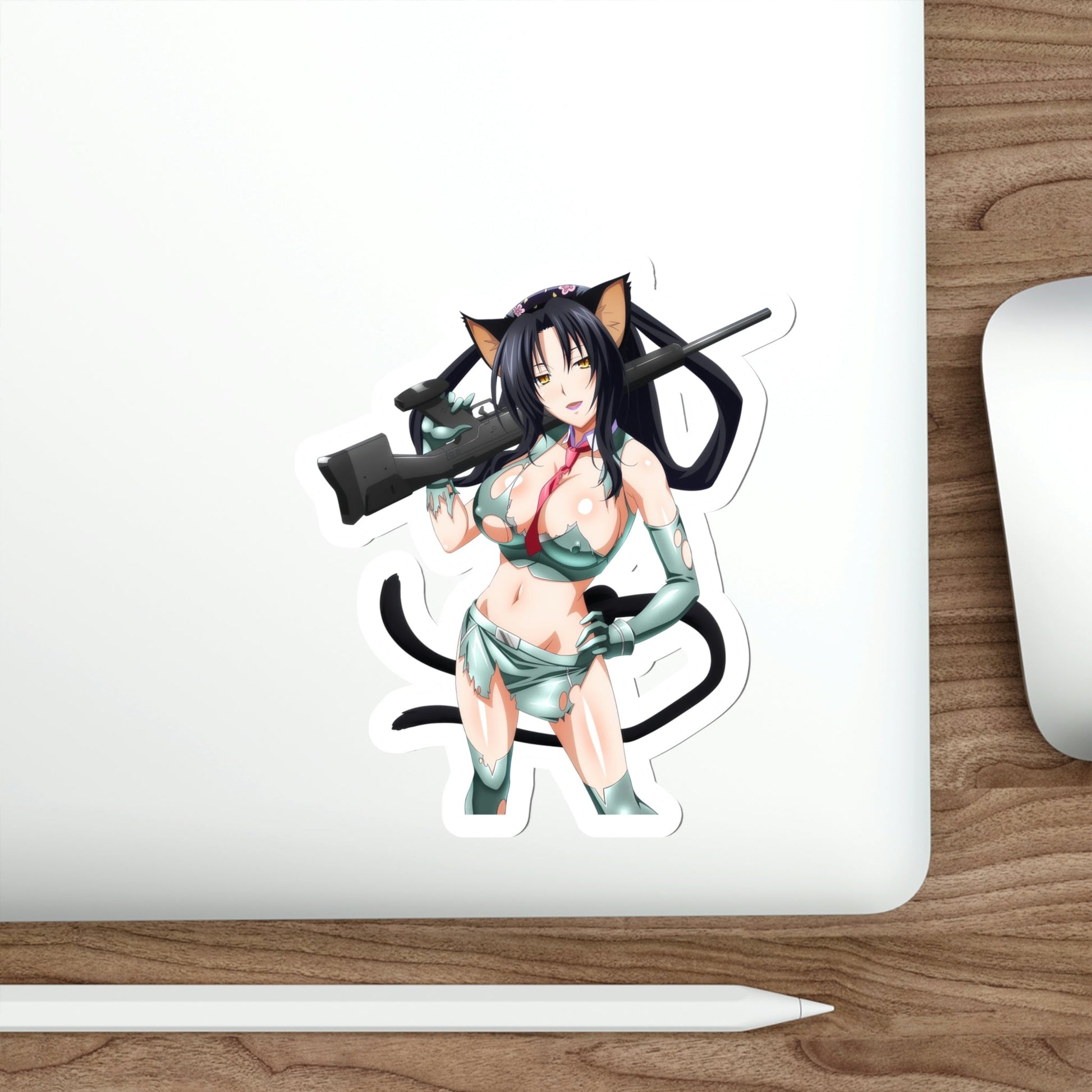 High School DxD - Kuroka (Anime/Ecchi/Waifu) STICKER Vinyl Die-Cut Decal-The Sticker Space