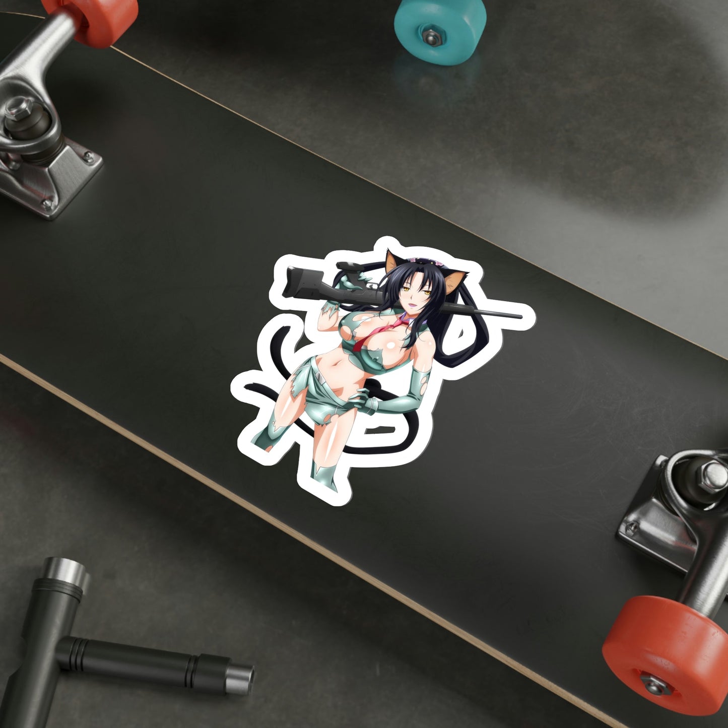 High School DxD - Kuroka (Anime/Ecchi/Waifu) STICKER Vinyl Die-Cut Decal-The Sticker Space