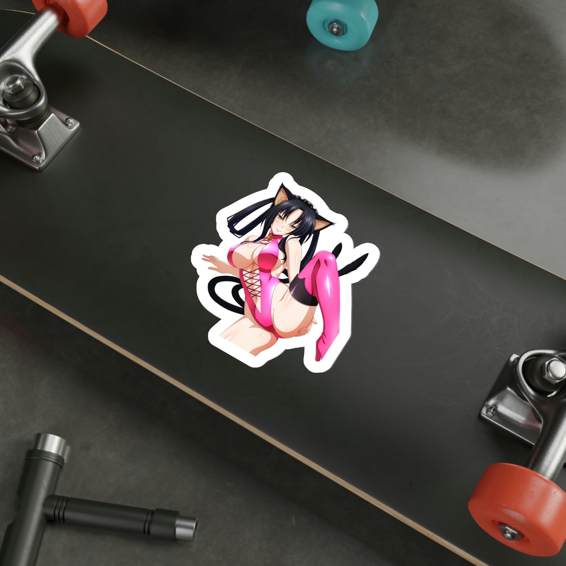 High School DxD - Kuroka v3 (Anime/Ecchi/Waifu) STICKER Vinyl Die-Cut Decal-The Sticker Space