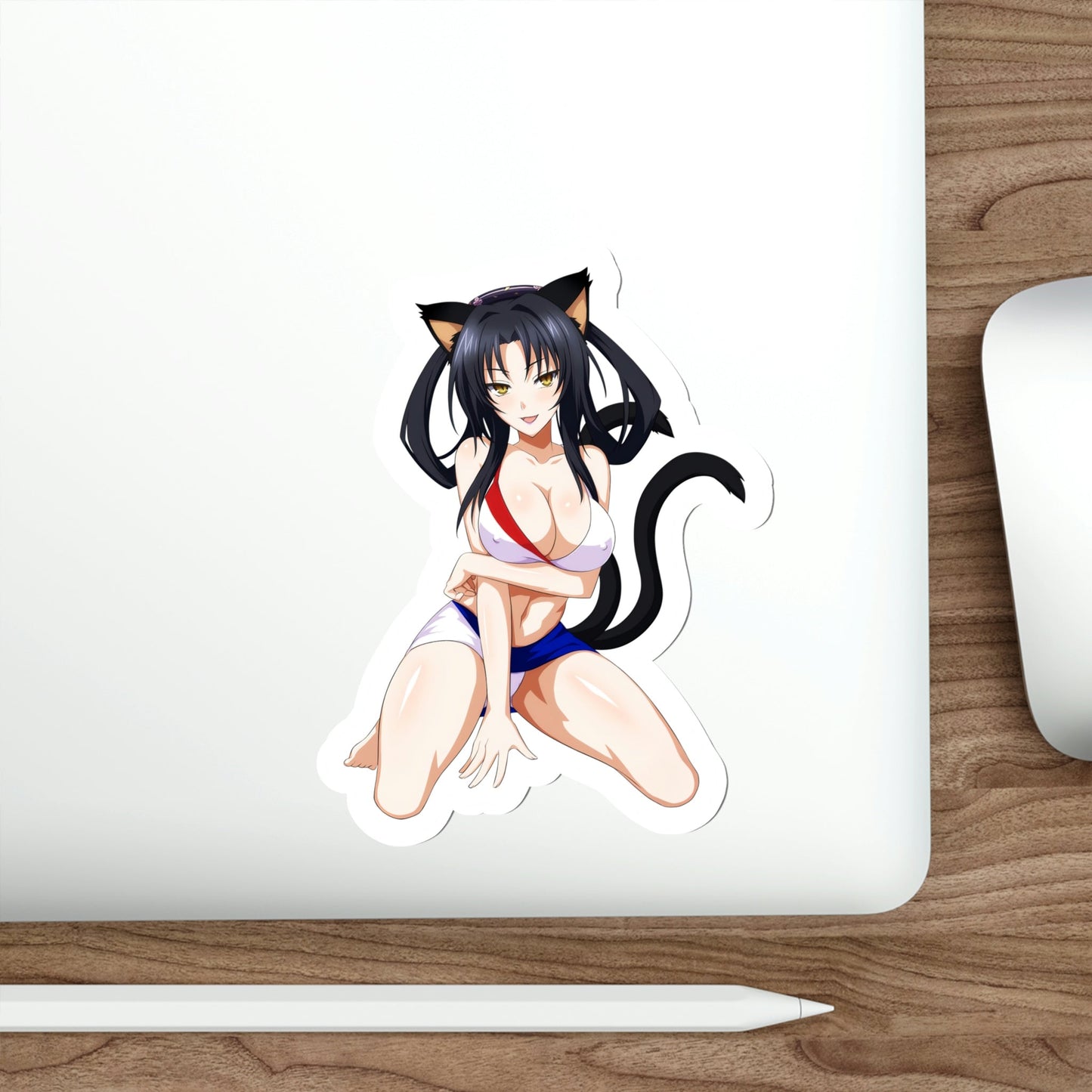 High School DxD - Kuroka v4 (Anime/Ecchi/Waifu) STICKER Vinyl Die-Cut Decal-The Sticker Space