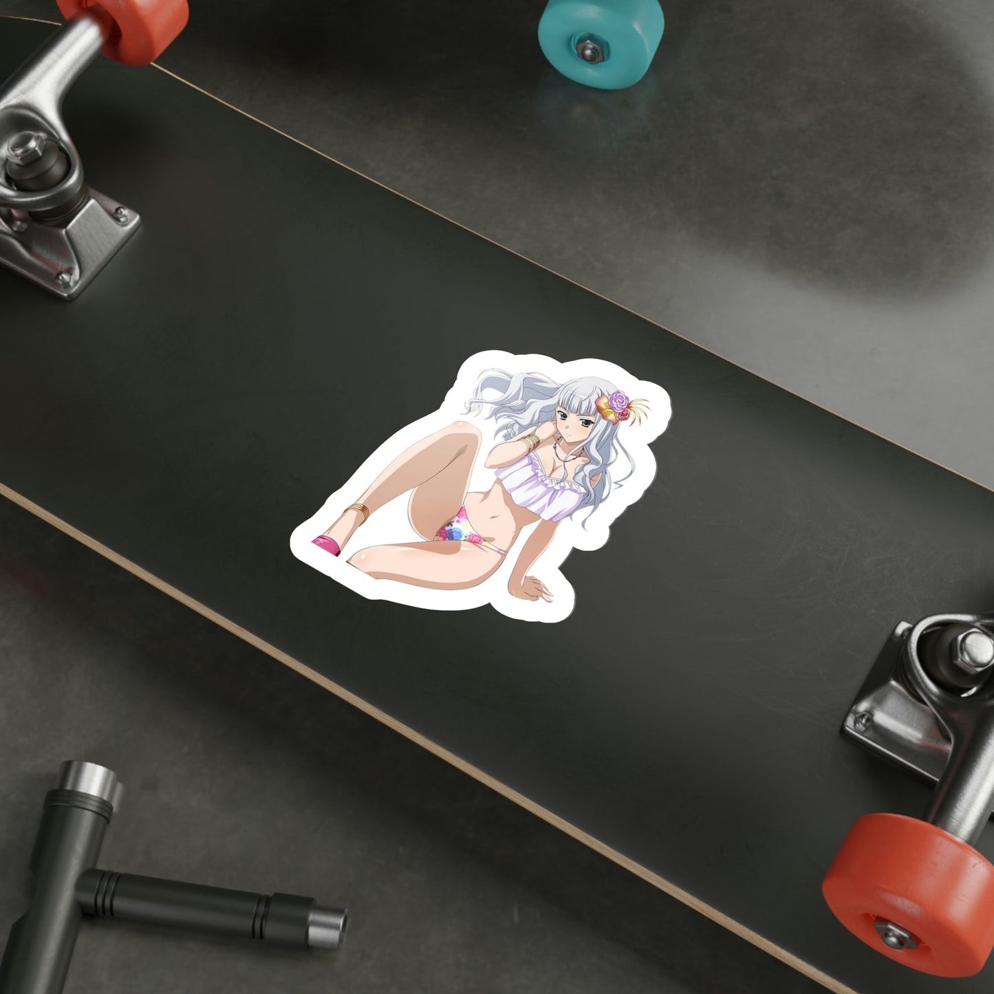 High School DxD - Momo Hanakai v3 (Anime/Ecchi/Waifu) STICKER Vinyl Die-Cut Decal-The Sticker Space